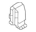 E12068AB1 - Body: Body B-Pillar Trim Panel Clip for Mazda Image