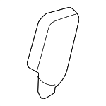 7B0883857DE5 - Body: Hinge Cover for Volkswagen: Routan Image