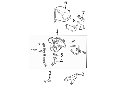 Turbocharger & Components for 2007 Subaru Impreza #0