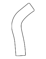 282883N310 - : Air Pipe for Genesis: G80, G90 Image