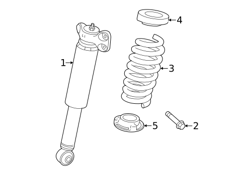 Shocks & Components for 2015 Cadillac ATS #1