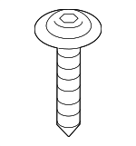 7147549513 - Body: Door Trim Panel Screw for BMW: 128i, 325i, 325xi, 328i, 328i xDrive, 328xi, 330i, 330xi, 335d, 335i, 335i xDrive, 335is, 335xi, 530i, 530i xDrive, 540i xDrive, 550e xDrive, 740e xDrive, 740i, 740i xDrive, 745e xDrive, 750i, 750i xDrive, 840i Gran Coupe, 840i xDrive Gran Coupe, i5, iX, M3, M5, M760i xDrive, M8 Gran Coupe, M850i xDrive Gran Coupe, X3, X4, Z4 Image