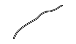 76838TZ3A01 - Body: Washer Hose for Acura Image