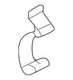 17217P2J300 - Engine: Air Cleaner Body Clamp for Honda Image