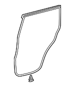 6787260130 - Body: Surround Weather-strip for Lexus: GX460 Image