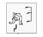 MR439711 - Electrical: Fog Lamp Assembly for Mitsubishi Image