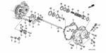 21244PF4010 - Transmission - Automatic: SPRING, LOW ACCUMULATOR ONE-WAY BALL for Honda Image