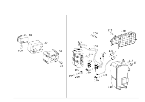 Vacuum Pump and Connector for 2015 Mercedes-Benz E63 AMG #0