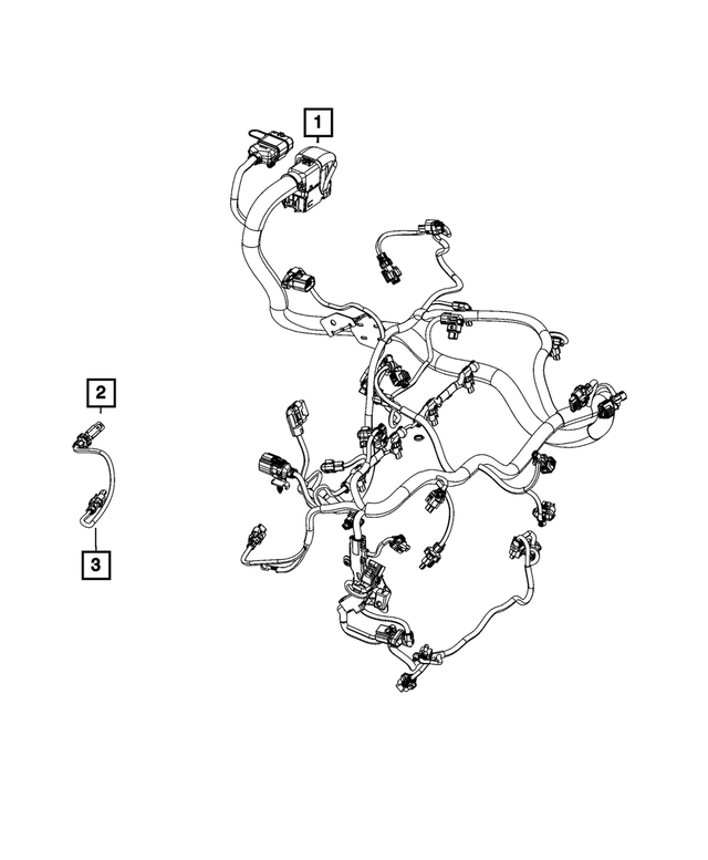 68497986AD - : Engine Wiring for Mopar Image
