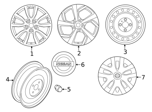 Wheels for 2021 Nissan Qashqai #0