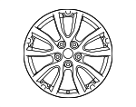 D0C006MR1A - : Wheel, Alloy for Nissan Image