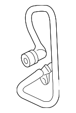 31319280 - Cooling System: Inlet Tube for Volvo: S60, S80, V60, V70, XC60, XC70 Image