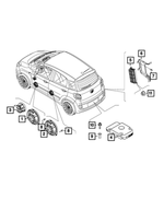 6509715AA - Electrical: Pop Rivet for Mopar Image