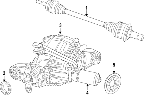 Propeller Shaft for 2014 Jeep Grand Cherokee #0