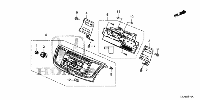 Audio Unit (1) for 2016 Honda Accord #0