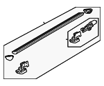 7L1Z16N455AE - Body: Running Board for Ford Image