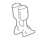 89023861 - Body: Latch for Buick: Rainier | Chevrolet: Trailblazer, Trailblazer EXT | GMC: Envoy, Envoy XL, Envoy XUV Image