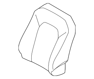 NL3Z1564416ED - : Seat Back Cover for Ford: F-150, F-150 Lightning Image