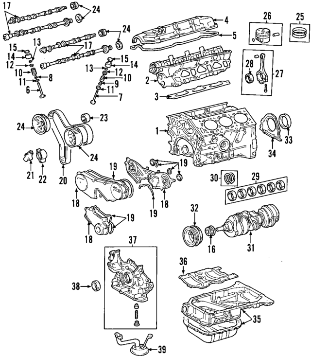 110110A010 - Engine: Thrust Washer for Lexus Image