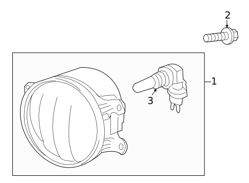 Fog Lamps for 2009 Toyota RAV4 #0