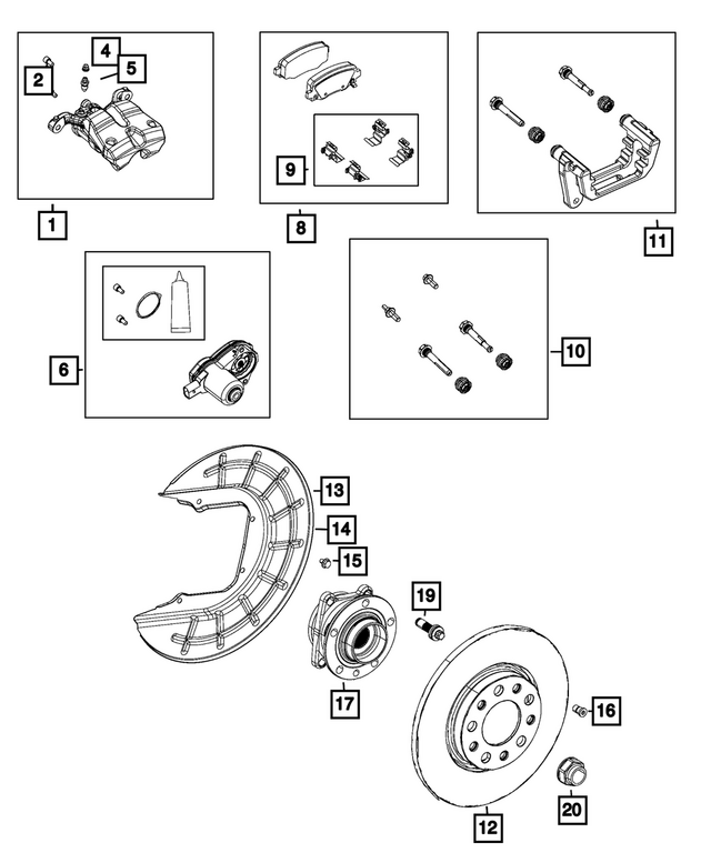 68590044AA - : Brake Rotor for Mopar Image