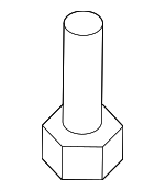 19906400 - Body: Hinge Bolt for Mercedes-Benz Image