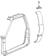 8150445380 - : Roof Molding for Isuzu Image