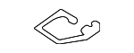 LR093523 - Exhaust: Lower Bracket for Land-Rover Image