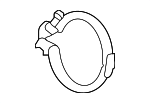 LR178970 - Exhaust: Converter &amp; Pipe Clamp for Land-Rover Image