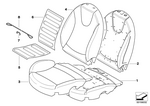 52102751379 - Seats: Foam Pad Sports Seat, Left for Mini Image