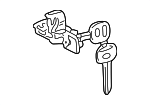 6905648030 - Body: Cylinder &amp; Keys for Toyota: Celica, Highlander Image