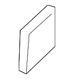 51128099902 - Body: Tow Eye Cap for BMW: 330e, 330e xDrive, 330i, 330i xDrive, M340i, M340i xDrive Image