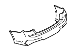 51128099905 - : Rear Bumper Cover (M Sport) for BMW: 330e, 330e xDrive, 330i, 330i xDrive, M340i, M340i xDrive Image