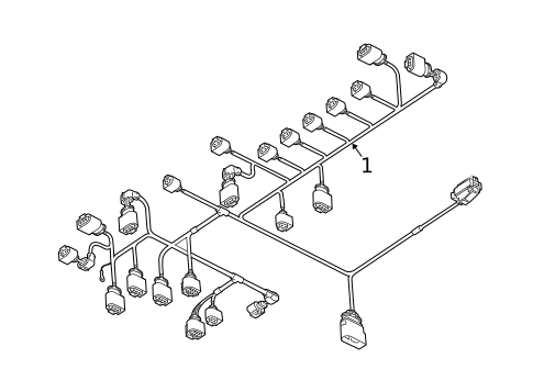 Wiring Harness for 2010 Volkswagen Jetta #1