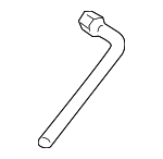 95572113502 - Body: Lug Wrench for Porsche: Cayenne, Macan Image