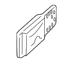 95572172500 - Body: Wedge for Porsche: Cayenne, Macan Image