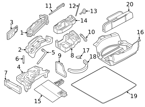 Jack & Components for 2017 Porsche Cayenne #0