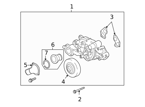 Thermostat & Housing for 2010 Chevrolet Camaro #0