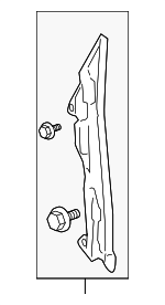74155SJAA00 - Body: Rear Seal for Acura: RL Image