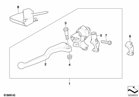 Control Assembly for 2008 BMW-Motorrad G 450 X #1