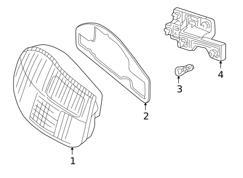 Combination Lamps for 1998 Porsche Boxster #0