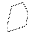 6231153010C0 - Body: Weatherstrip for Lexus Image