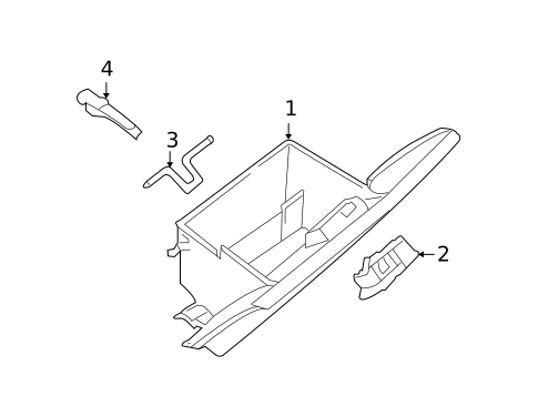 Glove Box for 2008 Nissan Quest #0