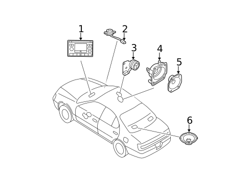 Sound System for 2003 Buick Park Avenue #0