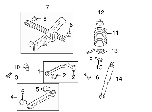 Shocks & Struts for 2008 GMC Yukon | OEM Parts Online