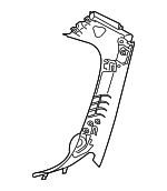 51437393008 - : Windshield Pillar Trim for Mini: Cooper Image