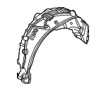 51719626622 - : Wheelhouse Liner for BMW: X2 Image