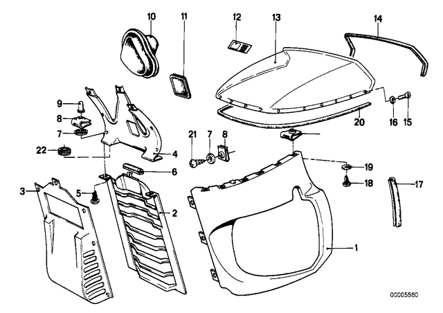 46631235414 - : Windshield for BMW-Motorrad Image
