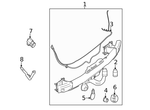 TRAILER HITCH COMPONENTS for 2009 Mercedes-Benz C 300 #0
