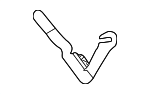 2043100258 - : Handle Bracket for Mercedes-Benz Image